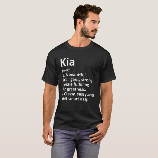 KIA Definition Specialized Funny KerstName G T-shirt (Voorkant volledig)