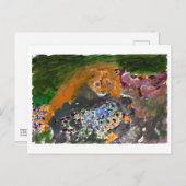 Kia het briefkaart van de kat (Voorkant / Achterkant)