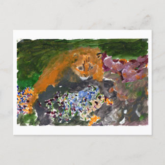 Kia la carte postale du chat
