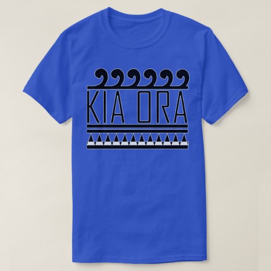 Kia Ora 2 T-shirt (Design voorkant)