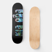 KIA ORA KIWI GREETING SKATEBOARD (Voorkant)