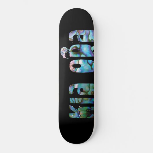 KIA ORA KIWI GREETING SKATEBOARD (Voorkant)