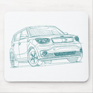 Kia Soul EV 2015 Muismat
