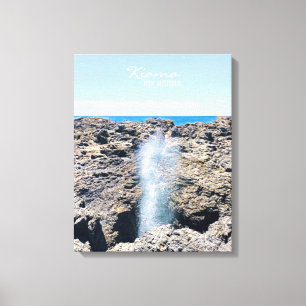 Kiama Blogehele NSW Australië Canvas Afdruk