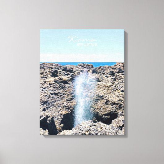 Kiama Blogehele NSW Australië Canvas Afdruk (Voorkant)
