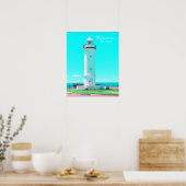 Kiama vuurtoren NSW Australië Poster (Keuken)