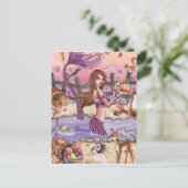 Kiandra - Carte postale de sirène d'action de grâc (Debout devant)