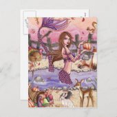 Kiandra - Carte postale de sirène d'action de grâc (Devant / Derrière)