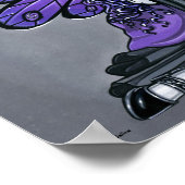 "Kiara" Gothic Butterfly Fairy Princess Poster (Hoek)