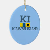 Kiawah Island Keramisch Ornament (Rechts)
