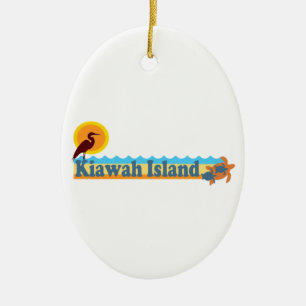 Kiawah Island Keramisch Ornament