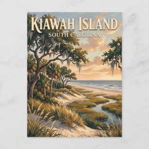 Kiawah Island South Carolina Briefkaart