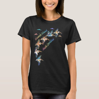 Kiawah Island South Carolina Kleurrijke Stropdas-D T-shirt