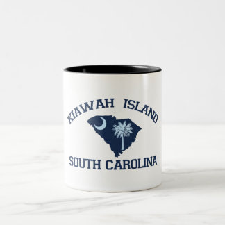 Kiawah Island Tweekleurige Koffiemok
