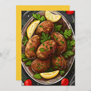 Kibbeh Mediterraans Delight Arabisch كب ة Kaart