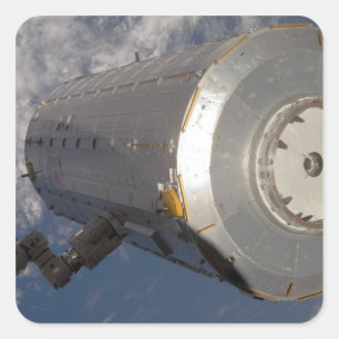 Kibo Japans - onder druk staande module 3 Vierkante Sticker