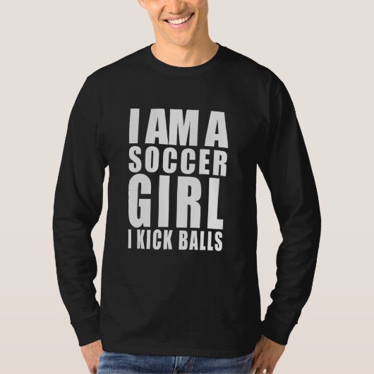 Kick Balls white AD US T-shirt (Voorkant)