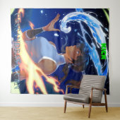 KICK CassandraSaturne Grande Tapisserie (En situation (horizontale))