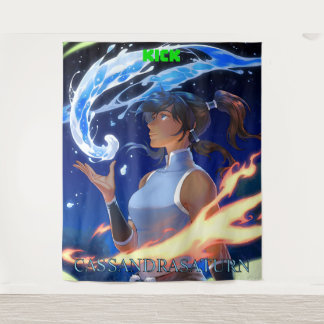 KICK CassandraSaturne Grande Tapisserie