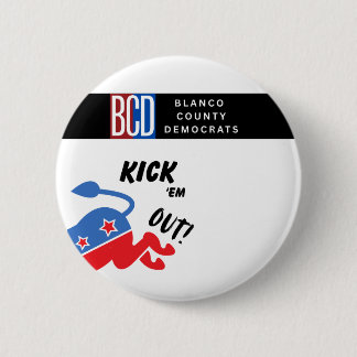 Kick Em Out Knop Ronde Button 5,7 Cm