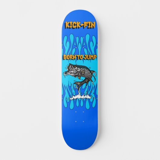 KICK-FIN: Tarpon Skateboard (Recto)