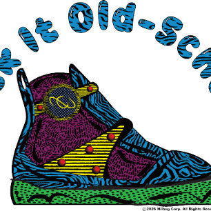 Kick Het Oude School 90s Retro Kleurrijke Sneaker T-shirt