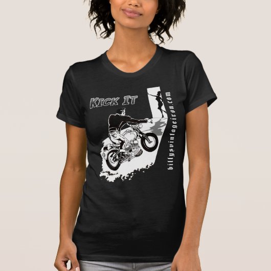 Kick it t-shirt (Voorkant)