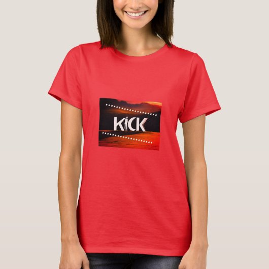 Kick Logo T-Shirt – Bold & Modern Design (Voorkant)