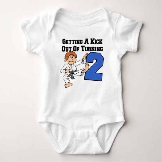 Kick Out of Turning Two Romper (Voorkant)