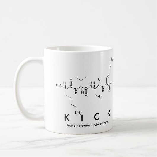 Kick peptide nom mug (Gauche)