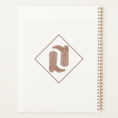 Kick Up Your Boots - 2026 Western Planner (Achterkant)