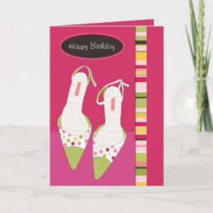 Kick Up Your Heels Verjaardag Kaart
