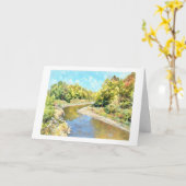 Kickapoo Creek bij Pottstown Road Kaart (Gele Bloem)