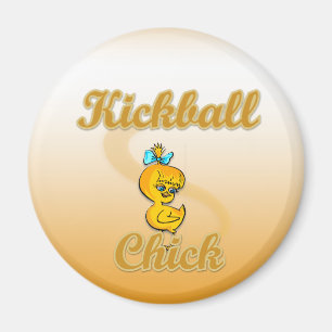 Kickball Chick Magneet