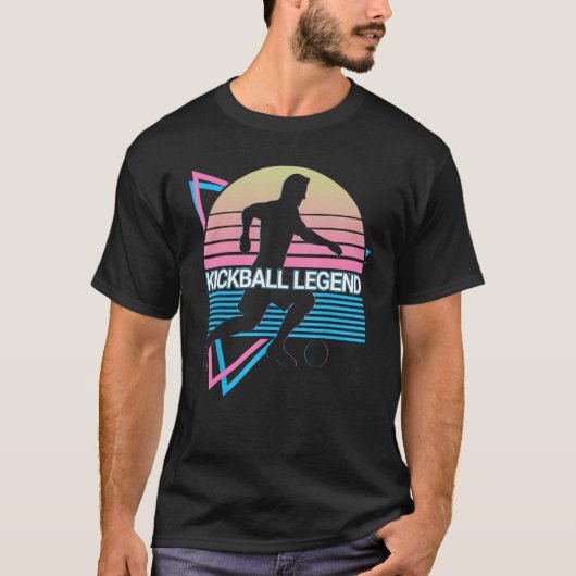 Kickball Legend Kickball Legend Retro T-shirt (Voorkant)