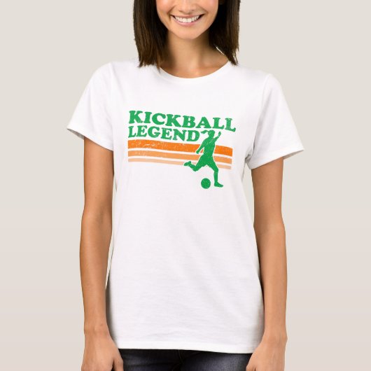 Kickball Legend T-shirt (dames) (Voorkant)
