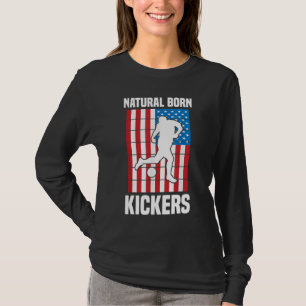 Kickball - Natural Born Kickers - Amerikaans - kam T-shirt