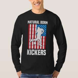 Kickball - Natural Born Kickers - Amerikaans - kam T-shirt