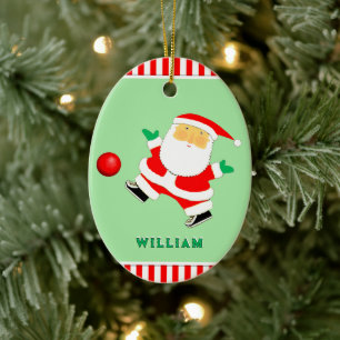 Kickball Sportverzamelaarsobject Keramisch Ornament