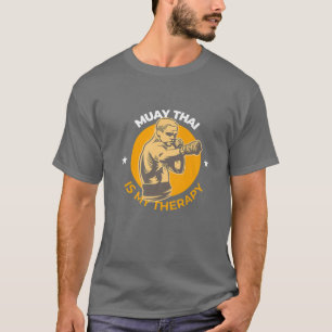 Kickboksen / boksen: Muay Thai is mijn therapie T-shirt