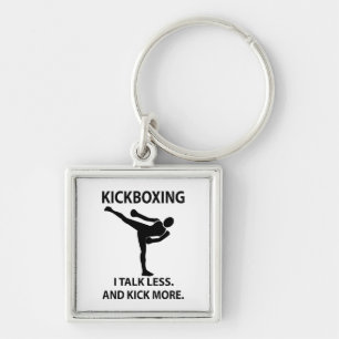 Kickboksen Boxer Coach Kickboksen Sleutelhanger