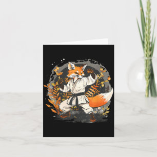 Kickboksen Fox Taekwondo Karate Mma Grappig Martia Kaart