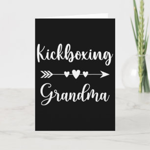 Kickboksen Grootmoeder Kickboksen Liefhebbers Kick Kaart