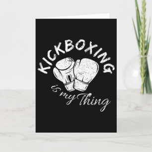 Kickboksen is mijn ding kaart