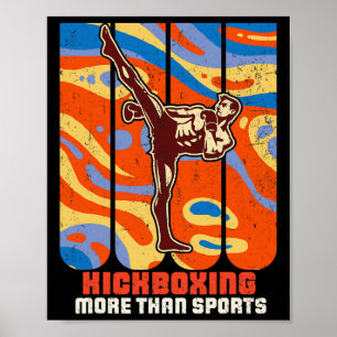 Kickboksen Karate Taekwondo Martial Arts Training  Poster