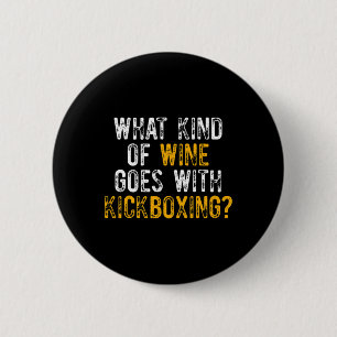 Kickboksen Kick Boksen Workout _1 Ronde Button 5,7 Cm
