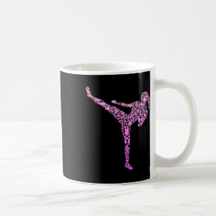 Kickboksen Kickbokser Karate Meisjes Kinderen Vrou Koffiemok