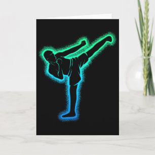 Kickboksen Kickboxer Karate Taekwondo Kinderen Jon Kaart