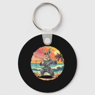 Kickboksen Konijn Karate Taekwondo Jiu-Jitsu MMA Sleutelhanger