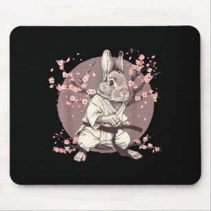 Kickboksen Konijn Taekwondo Karate MMA Bunny Muismat